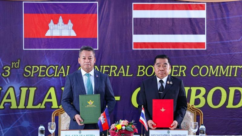 Thailand and Cambodia sign truce to halt fierce border conflict