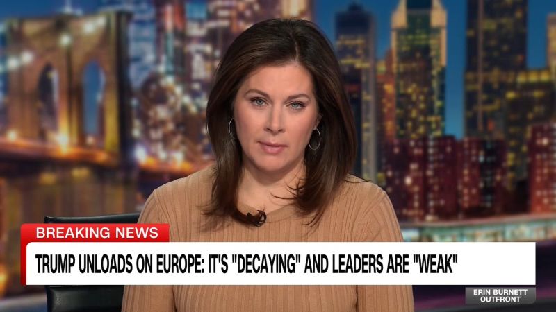 Trump unloads on Europe: It’s ‘decaying’ and leaders are ‘weak’