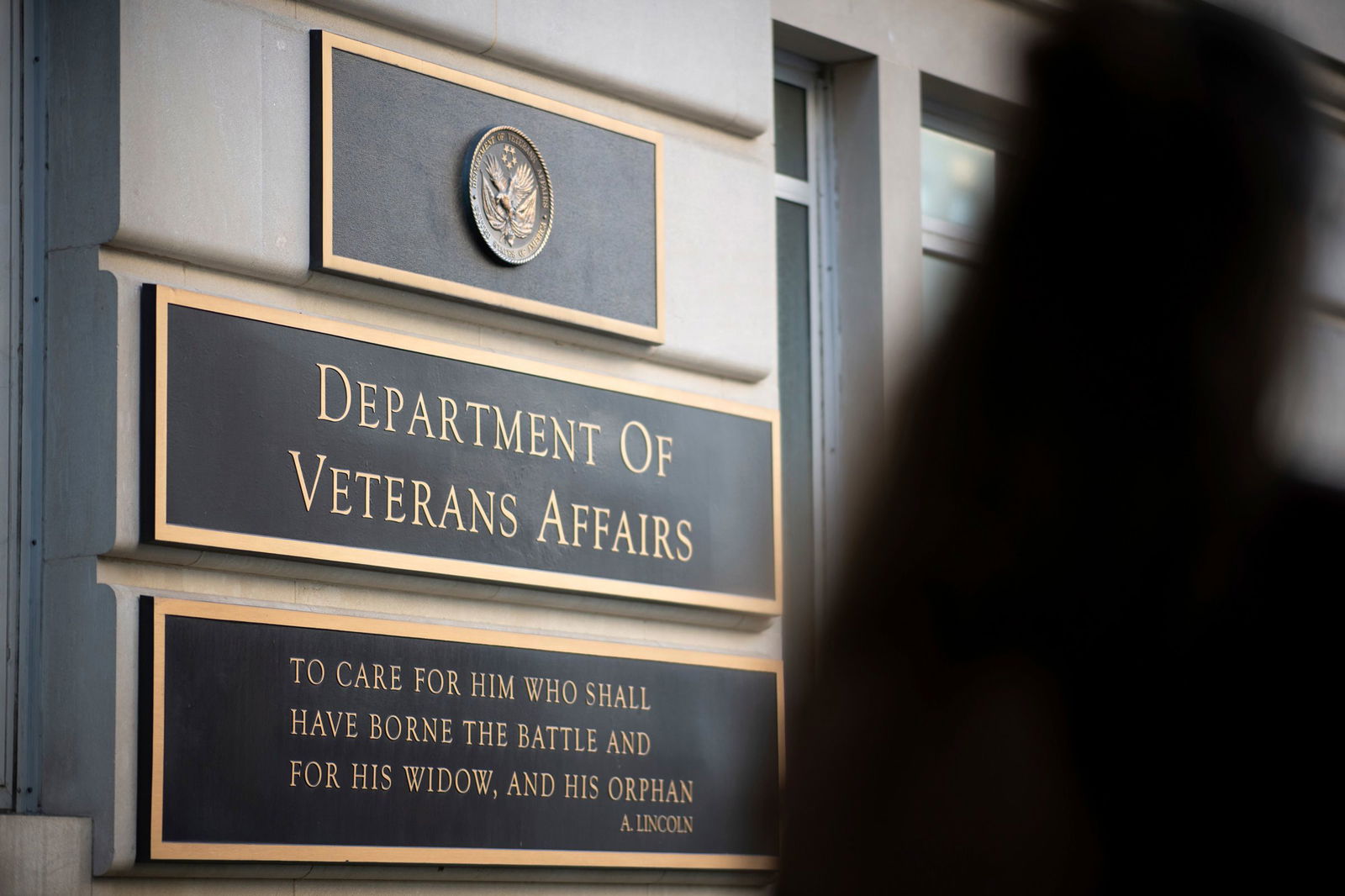 Graeme Sloan/Sipa USA/AP via CNN NewsourceA general view of the Department of Veterans Affairs headquarters in Washington