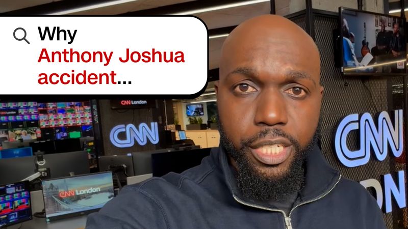 Why Anthony Joshua accident is trending