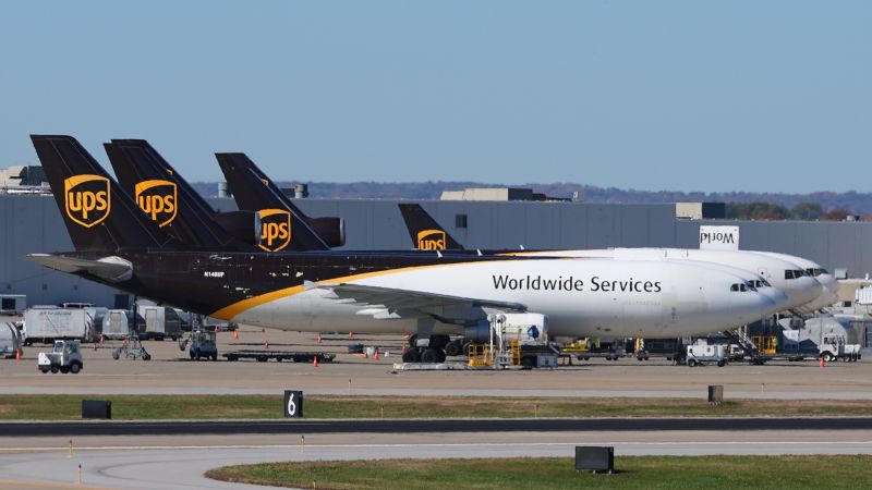 Fleet of UPS planes grounded after deadly Louisville crash expected to miss peak delivery season