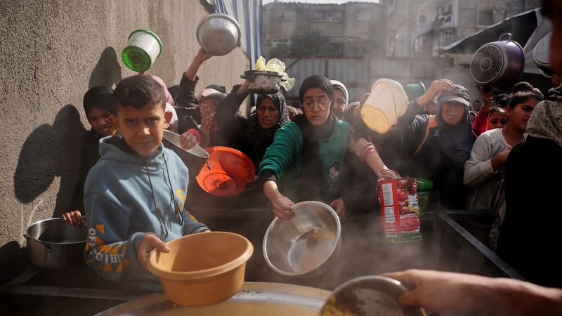 Gaza no longer in famine, says global hunger watchdog, after influx of aid following ceasefire