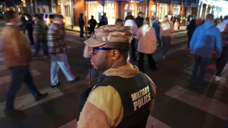 National Guard to patrol New Orleans for New Year’s a year after deadly attack