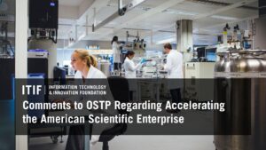 Comments to OSTP Regarding Accelerating the American Scientific Enterprise