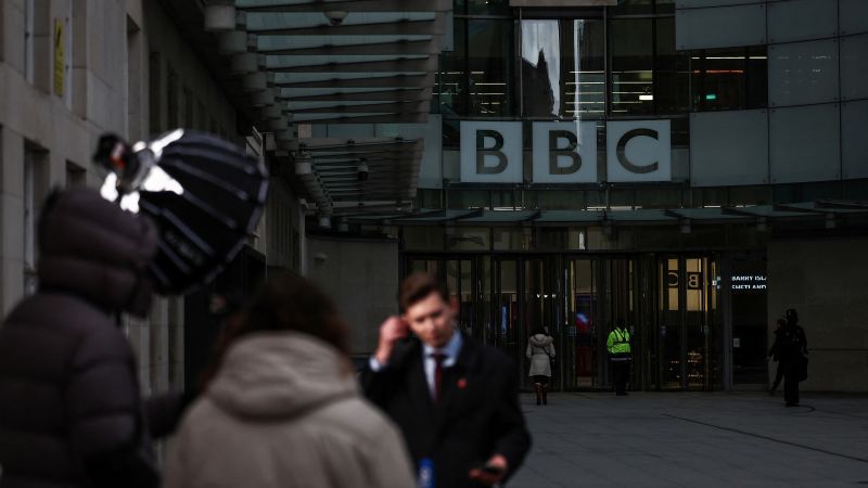 Trump sues the BBC for defamation over editing of January 6 speech