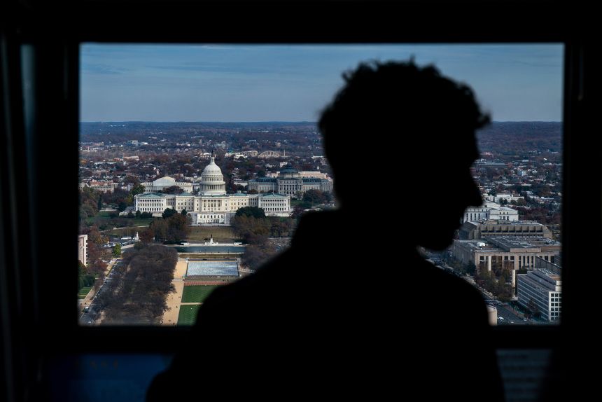 The US Capitol in Washington, DC, on November 14.