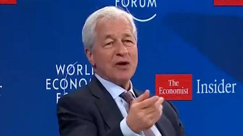 JPMorgan Chase CEO’s tense exchange over Trump question