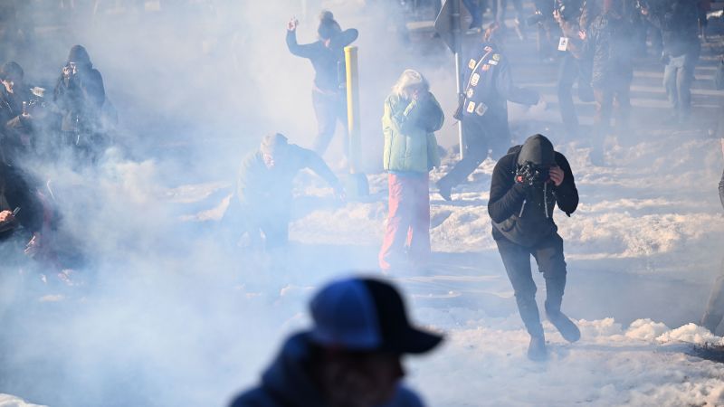 Anti-ICE protesters have been struck by tear gas, rubber bullets and pepper spray. Here’s what they say it felt like to be hit by non-lethal weapons
