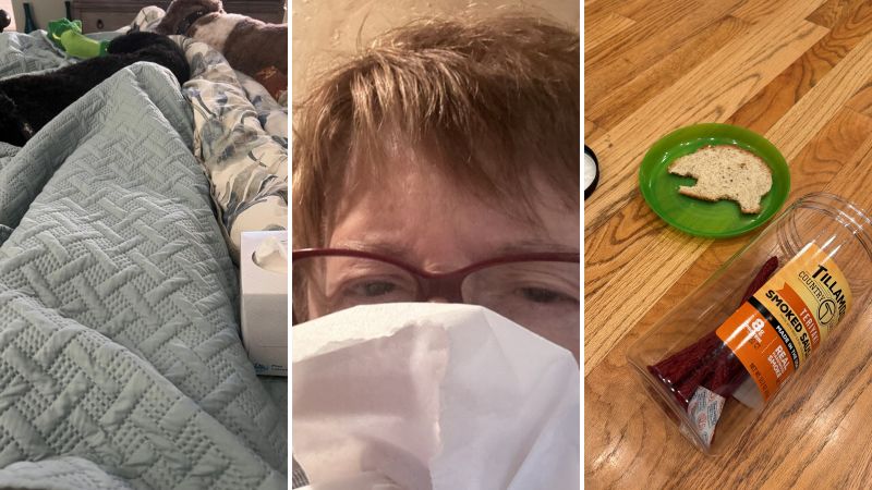 Boxes of tissues, binge-watching and DoorDash: How you’re making it through a record-breaking flu season