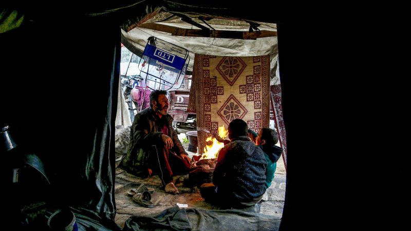 Cold and malnutrition claim more victims in Gaza amid winter rains