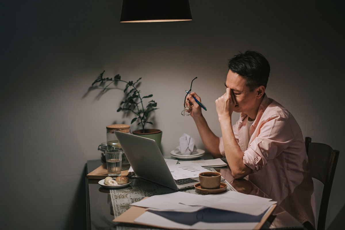 Edwin Tan/E+/Getty Images via CNN NewsourceFinancial stress can be chronic and ongoing