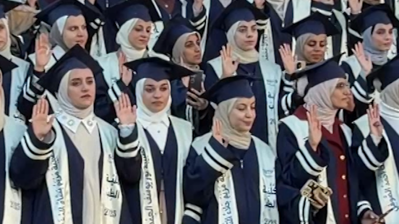 Gaza Medical students graduate despite two years of war