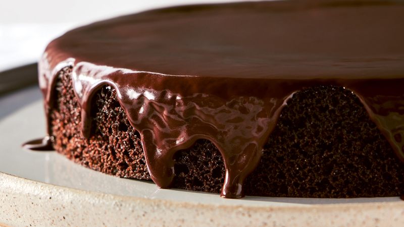 Imagine eating chocolate cake every single day. One cookbook author who did shares her recipe
