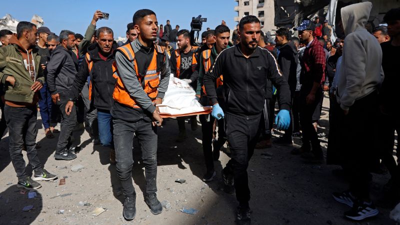 Israeli strikes kill at least 26 in Gaza, health ministry says, in deadliest day in months