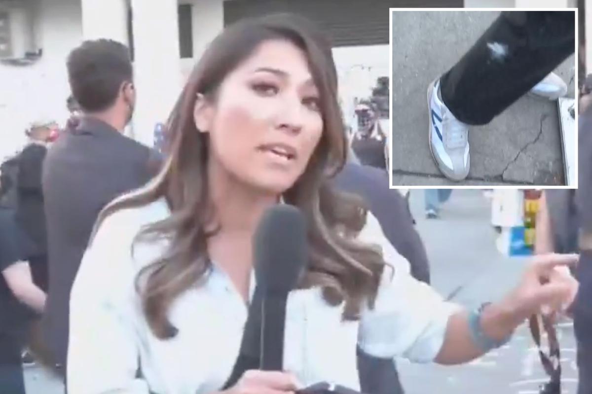 CNN reporter hit with pepper spray live on air covering Los Angeles anti-ICE protests
