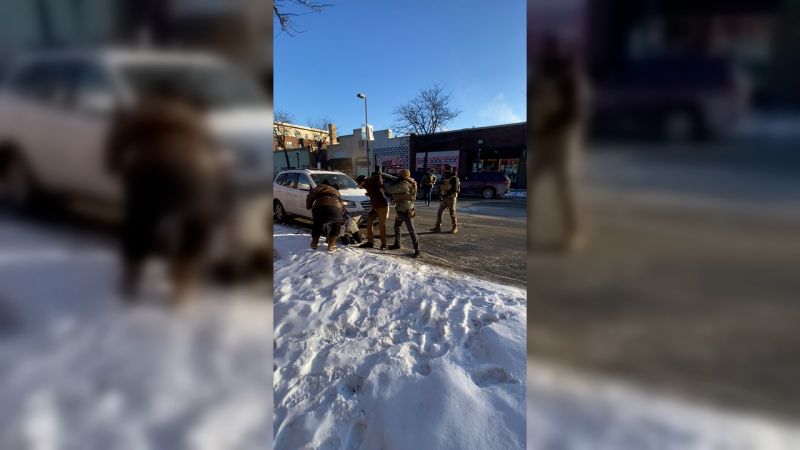 New video shows moments before Border Patrol fatal shooting in Minneapolis