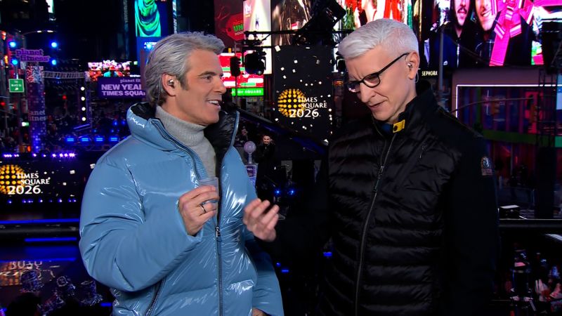 Video: See Andy and Anderson’s best moments from News Years Eve