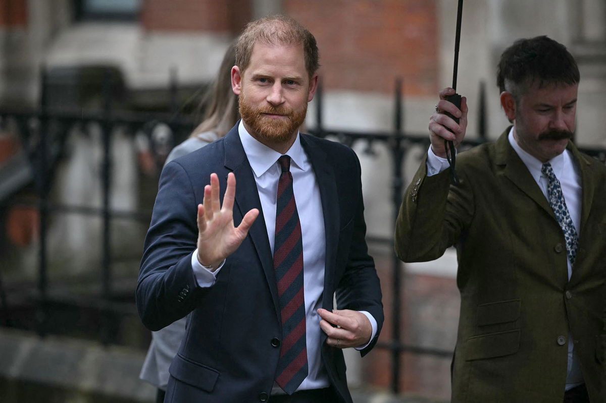 Prince Harry visibly emotional as he says Daily Mail made wife Meghan’s life a misery
