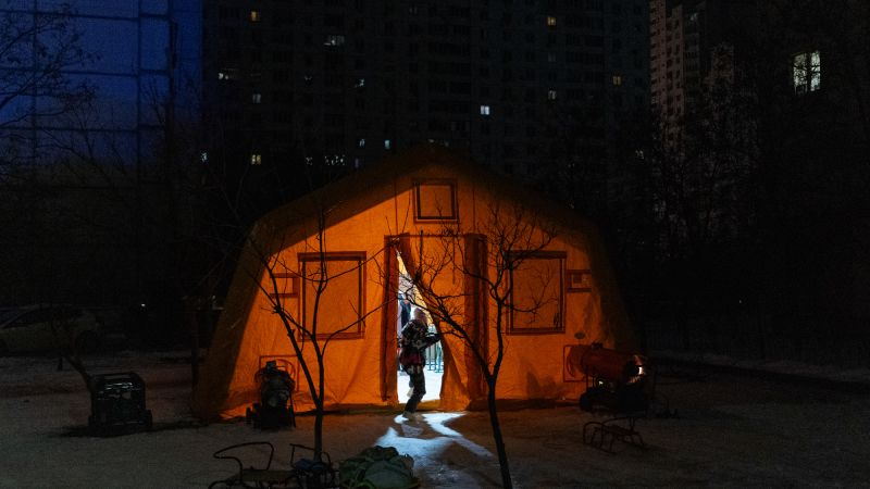 Bitter winter cold bites for Kyiv’s residents as Russia steps up attacks