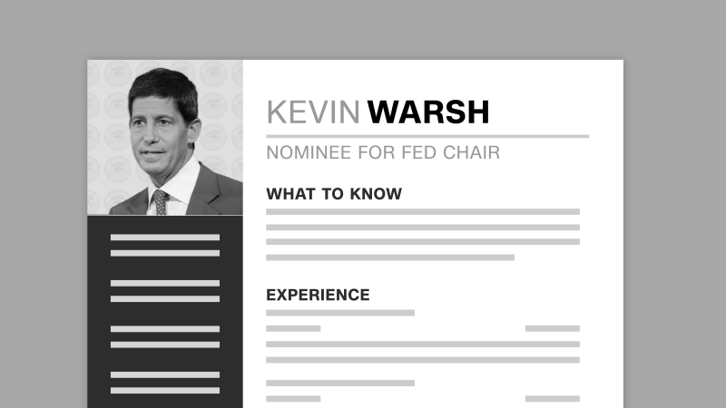 What to know about Trump’s Fed chair nominee, in one resume