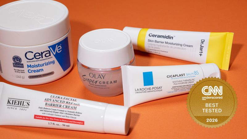 Best moisturizers for dry skin in 2026, tested and reviewed
