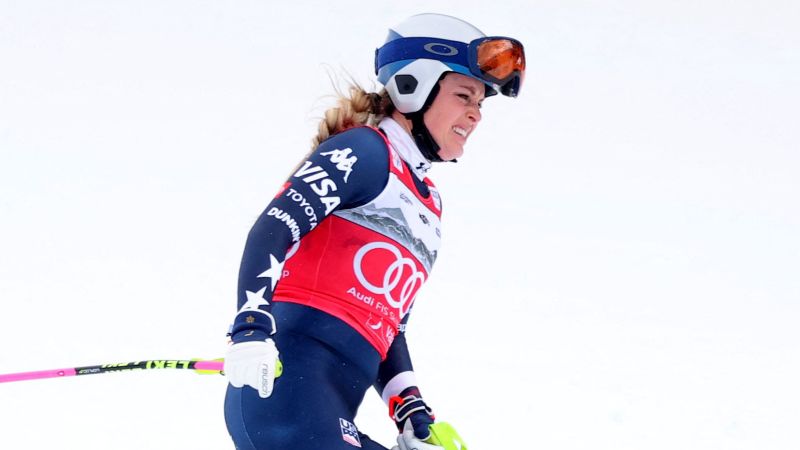 Lindsey Vonn says her ‘Olympic dream is not over’ after crashing in final downhill race before Winter Games