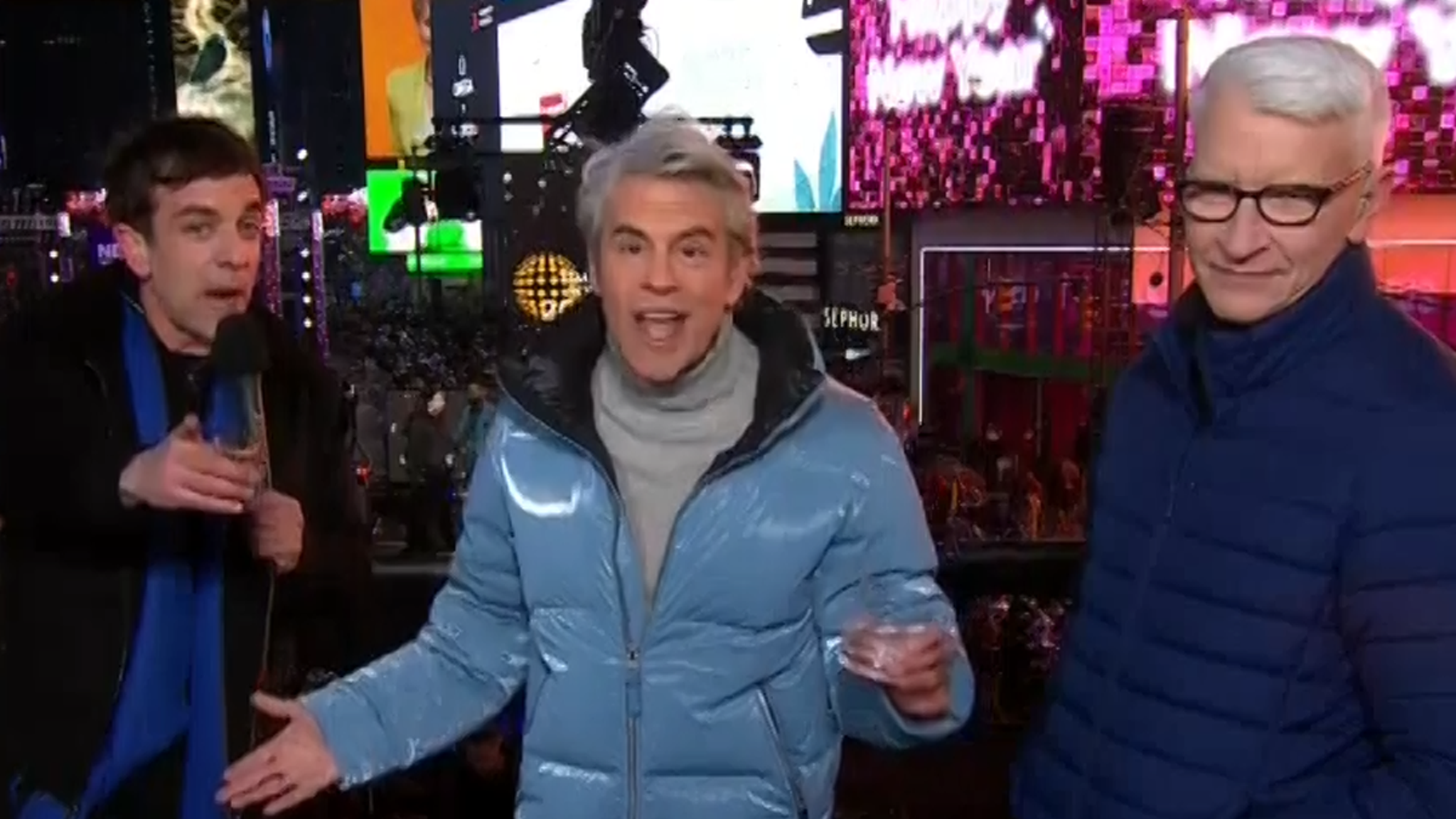 Andy Cohen Rips Into Eric Adams Live on CNN New Year's Eve Broadcast