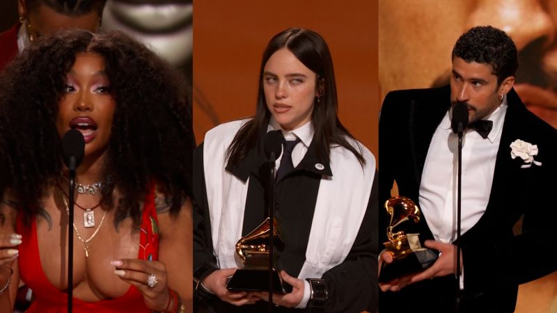 Artists call out ICE at Grammy Awards - CNN