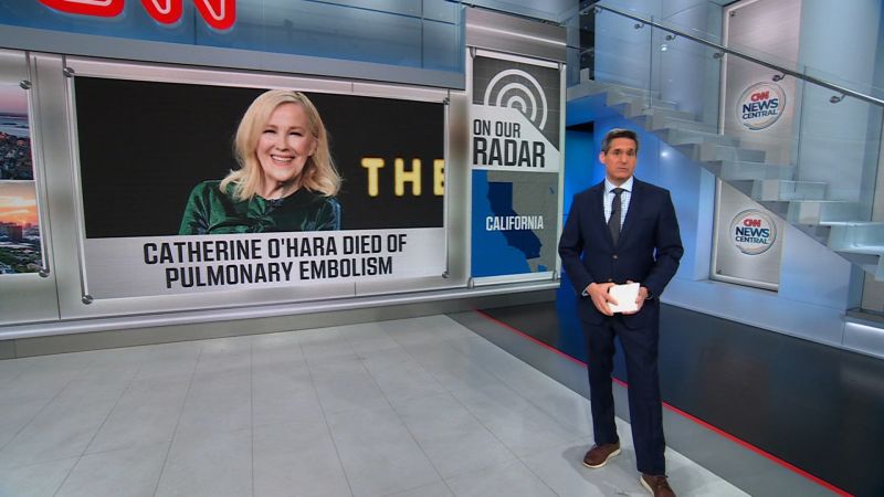 Cause of death released for beloved actress Catherine O’Hara - cnn.com
