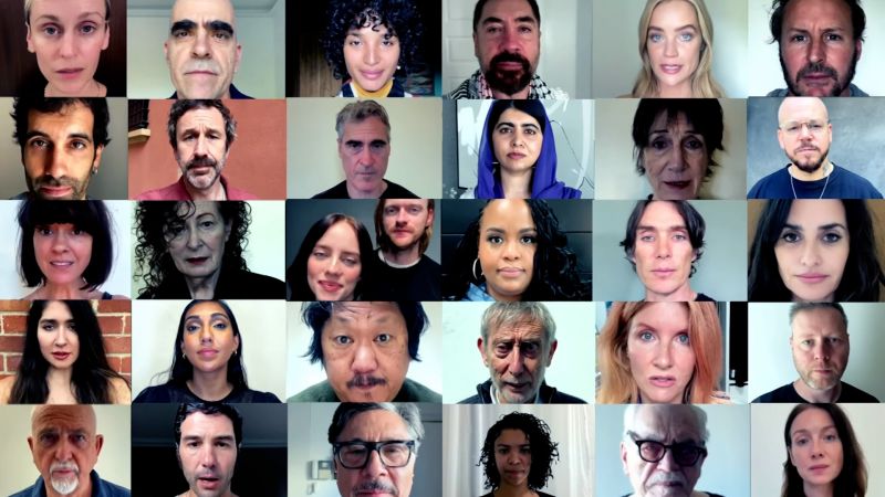 Cillian Murphy and Billie Eilish among celebrities calling for Gaza ceasefire