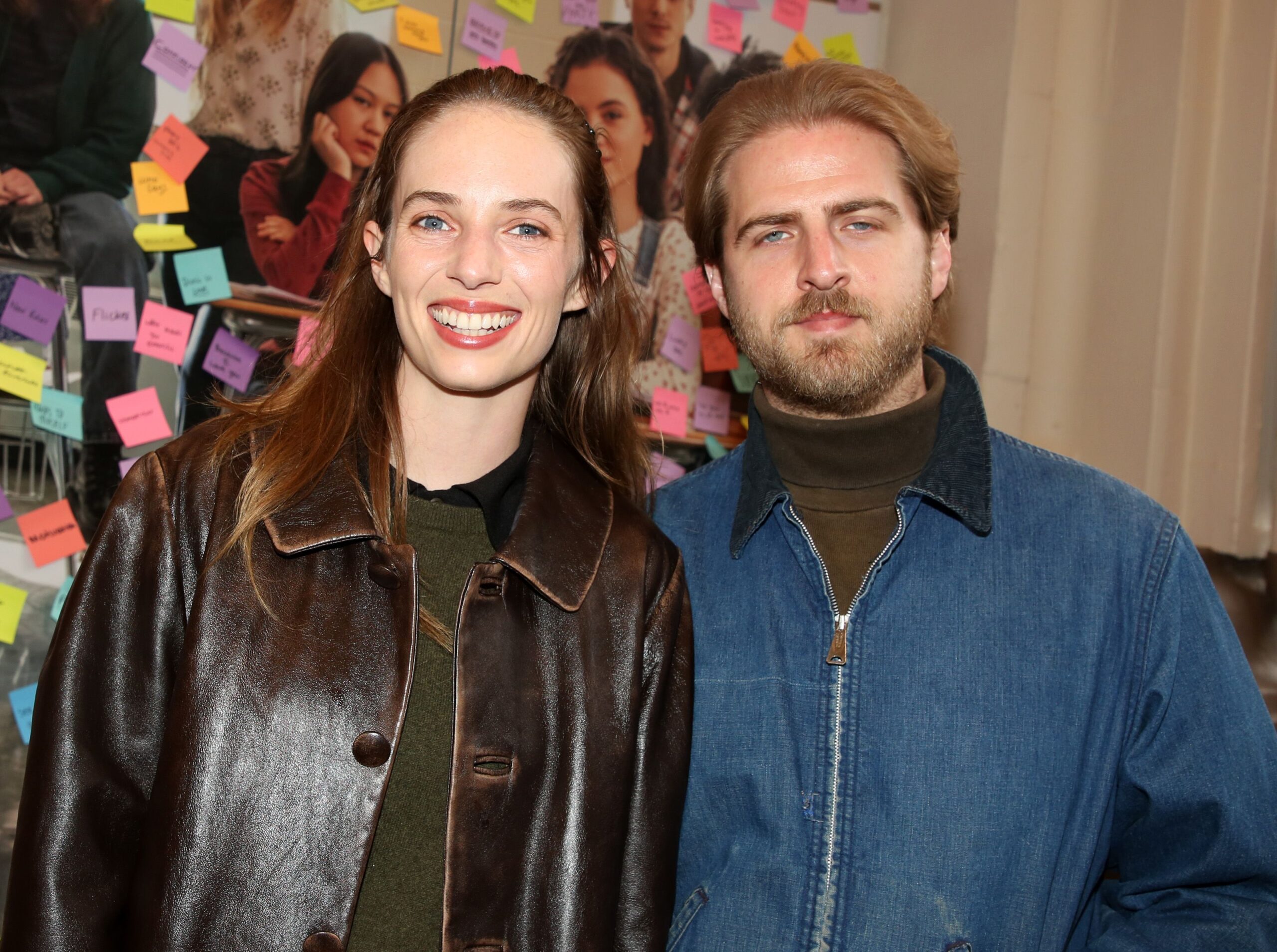<i>Bruce Glikas/WireImage/Getty Images via CNN Newsource</i><br/>Maya Hawke (left) and Christian Lee Hutson (right) pictured in April 2025.