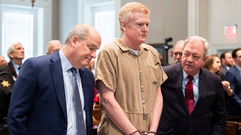 Alex Murdaugh’s attorneys take the appeal of his murder convictions to South Carolina’s highest court