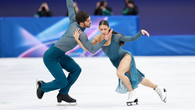 Ice dancing scoring controversy as Madison Chock and Evan Bates beaten by French duo Beaudry and Cizeron