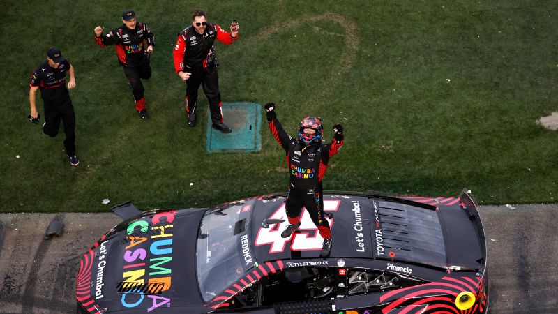 Tyler Reddick wins the Daytona 500 for Michael Jordan-owned 23XI Racing