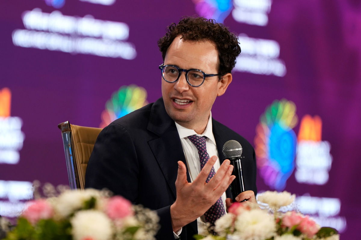 <i>Ruhani Kaur/Bloomberg/Getty Images via CNN Newsource</i><br/>Dario Amodei