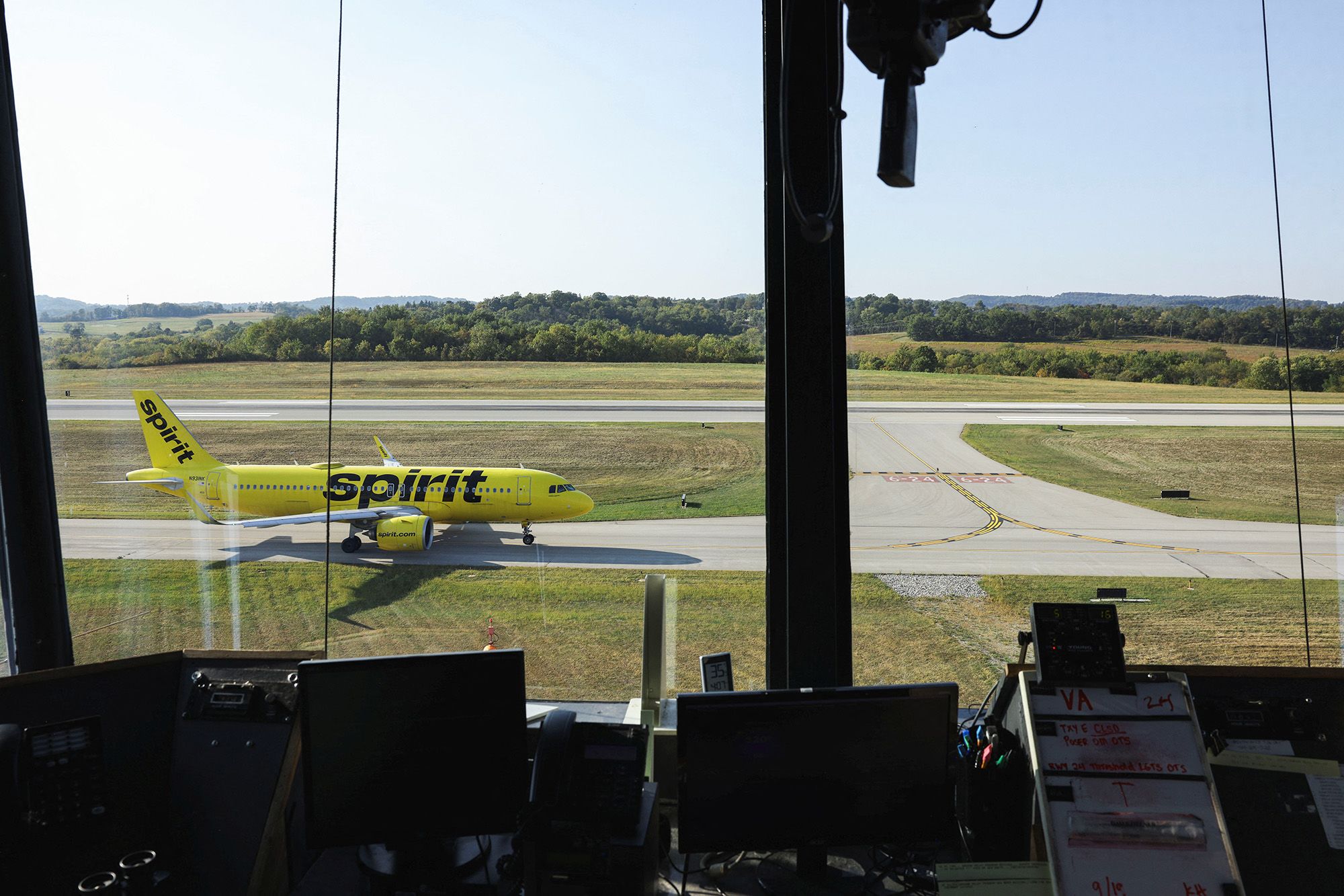 Quinn Glabicki/Reuters via CNN NewsourceA Spirit Airlines flight departs Arnold Palmer Regional Airport in Westmoreland County