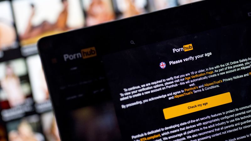 Pornhub shuts off access to new UK users, citing age verification constraints