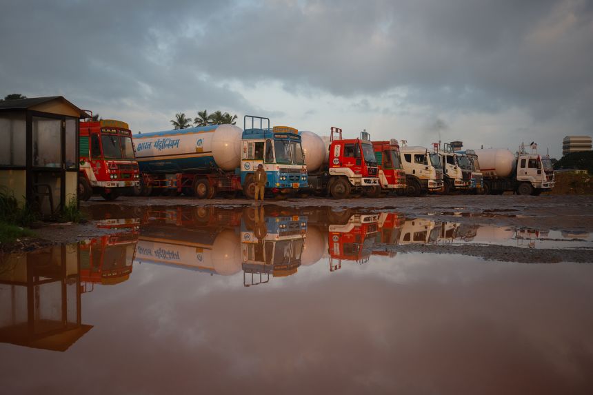 The Mangalore Refinery and Petrochemicals terminal in India.