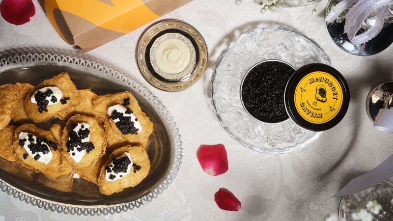 McDonald’s is offering free caviar - yes, caviar - for Valentines Day