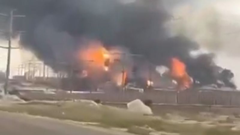 South Pars on fire, sparking new energy crisis