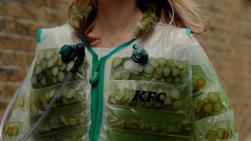 KFC creates puffer jacket stuffed with pickles