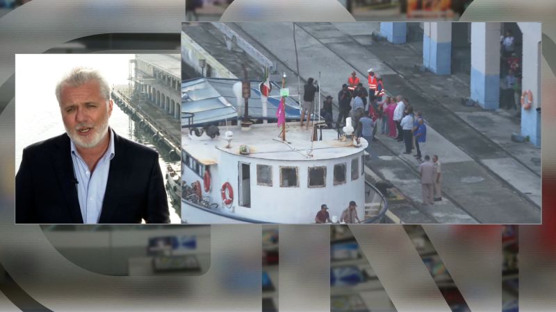 Aid boat arrives in Cuba after island nation’s power grid collapsed