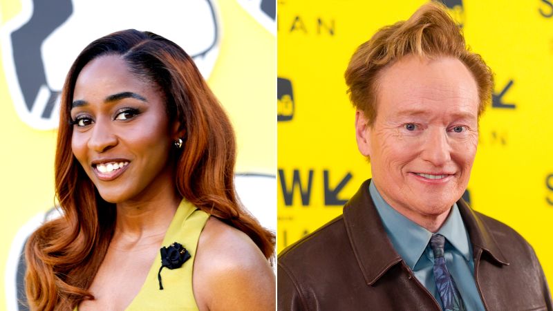 Ayo Edebiri really committed to a joke about being Irish and Conan O’Brien loves it