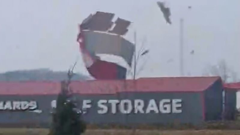 Damaging tornado hits Michigan as dangerous storms fire up across the Central US