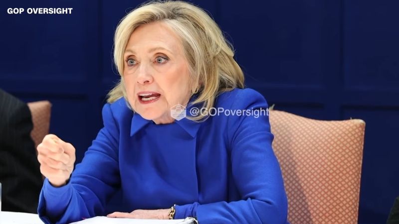 Epstein deposition video shows Hillary Clinton in heated moments with lawmakers