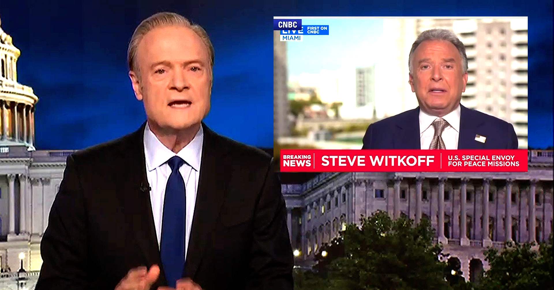 MS NOWs Lawrence O'Donnell Hits Trump 'Clown' Steve Witkoff