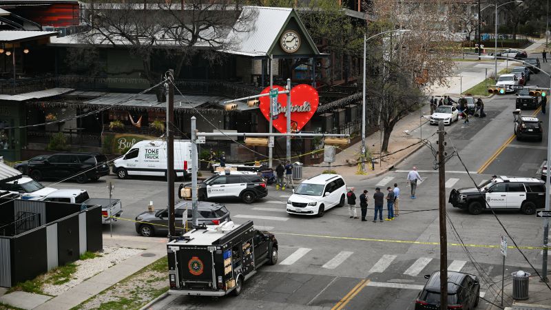 Newly released video reveals panic and chaos during Austin mass shooting as investigation into terror link continues