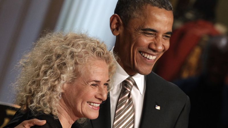 Obama awarded Carole King with Kennedy Center Honors - CNN