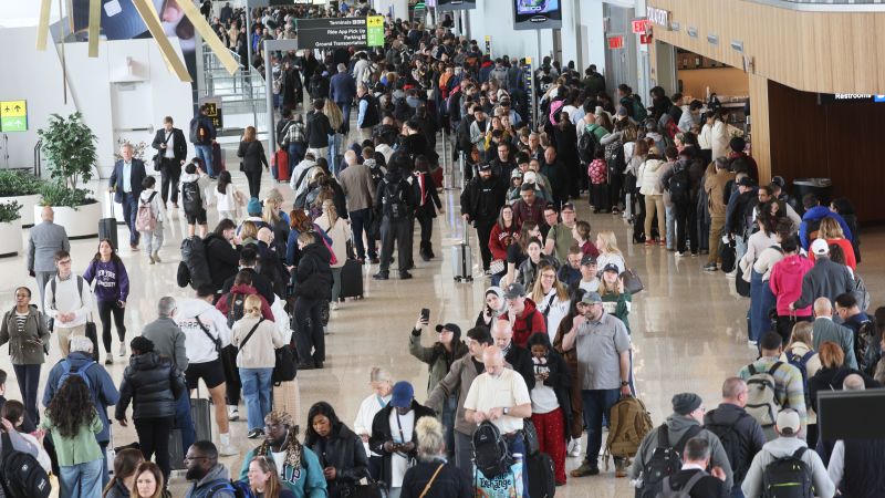 TSA security delays may extend into another weekend as airports face a rush of weekend travelers