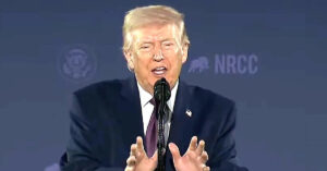 Trump Goes on Falsehood-Riddled Rant Bragging ‘I got 100% in the NCS Poll’